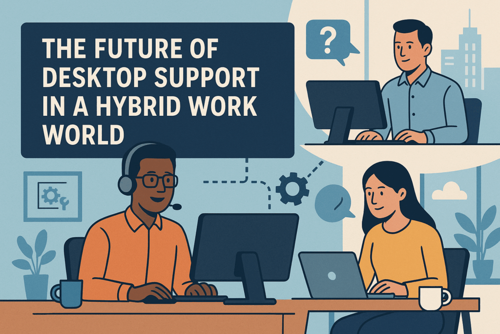 Future of Desktop Support in a Hybrid Work World