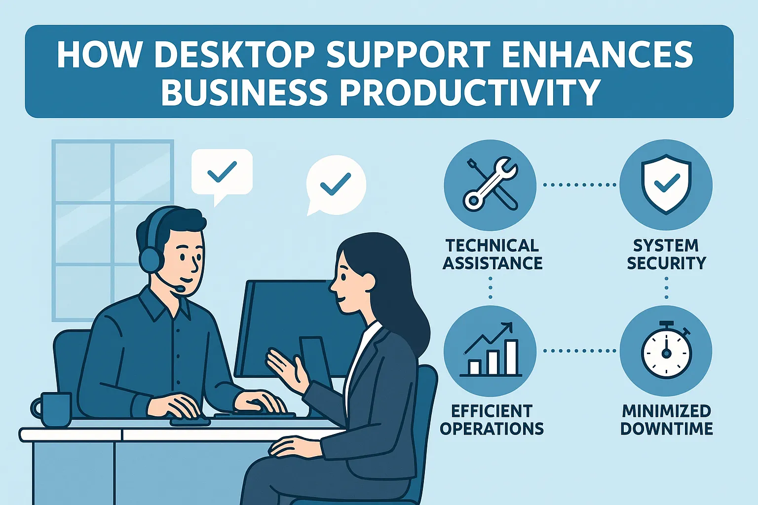 Desktop Support Enhances Business Productivity