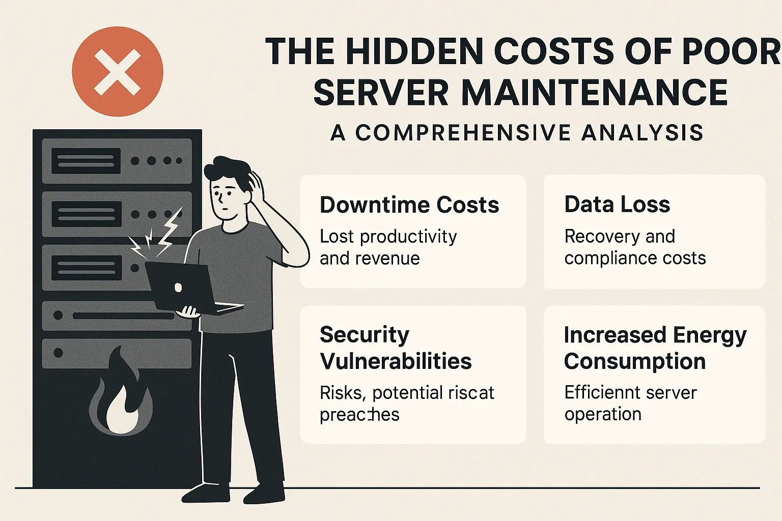The Hidden Costs of Poor Server Maintenance: A Comprehensive Analysis
