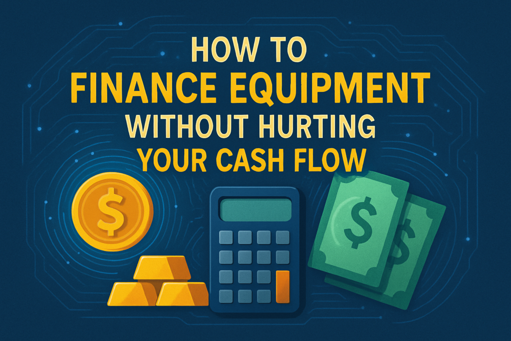 Finance Equipment Without Hurting Your Cash Flow