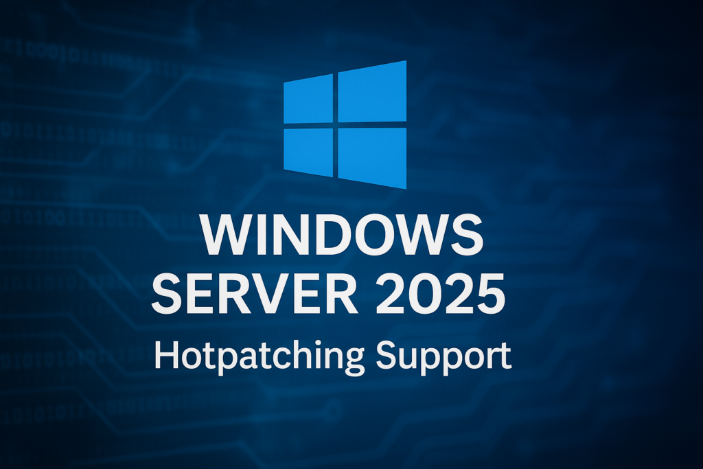Windows Server 2025 Gets Hotpatching Support Beginning July 1s
