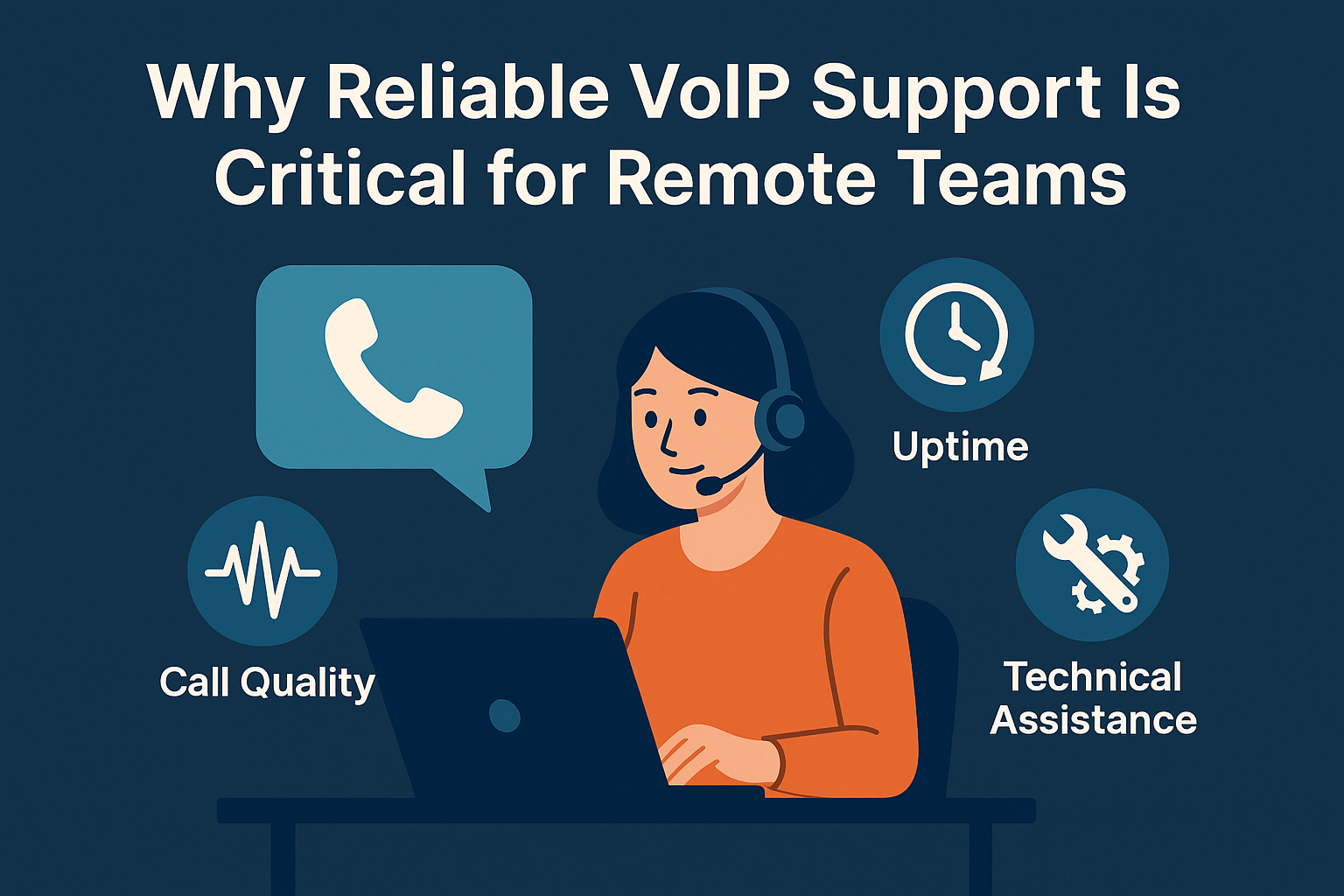 Reliable VoIP Support for Remote Teams