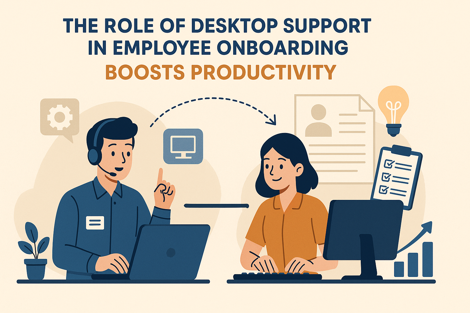 Role of Desktop Support in Employee Onboarding