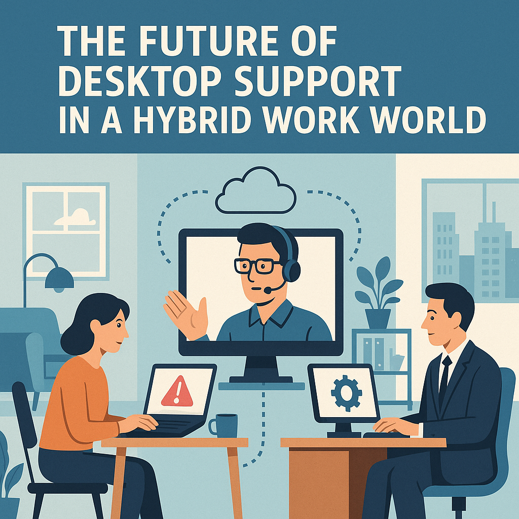 Future of Desktop Support in a Hybrid Work World