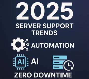2025 Server Support Trends: Automation, AI & Zero Downtime