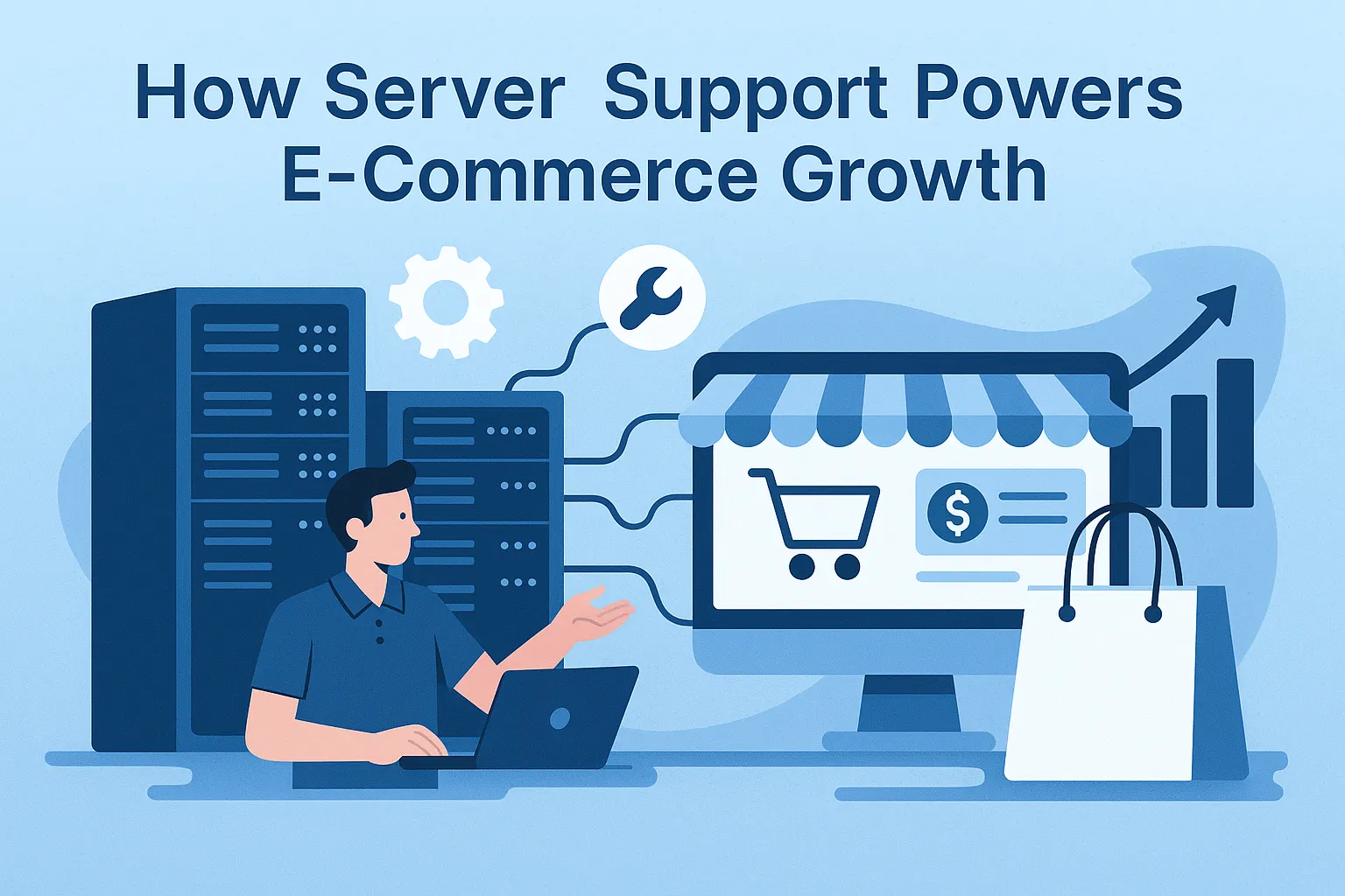 How Server Support Powers E-Commerce Growth