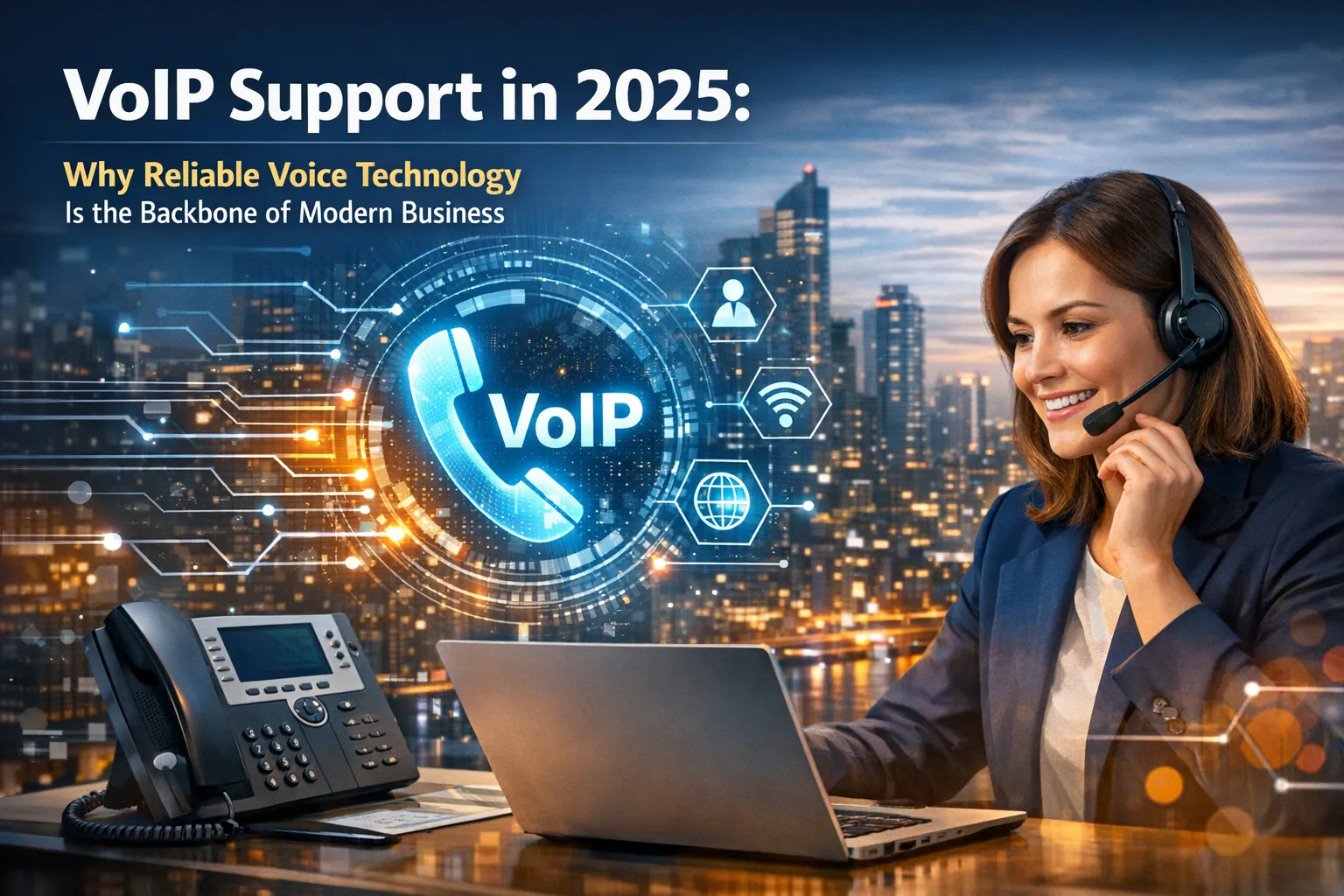 VoIP Support in 2025: Why Reliable Voice Technology Is the Backbone of Modern Business
