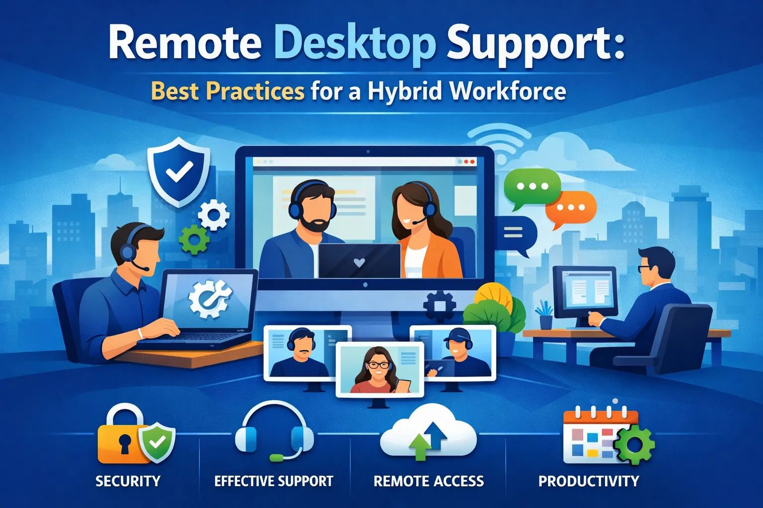 Remote Desktop Support: Best Practices for a Hybrid Workforce
