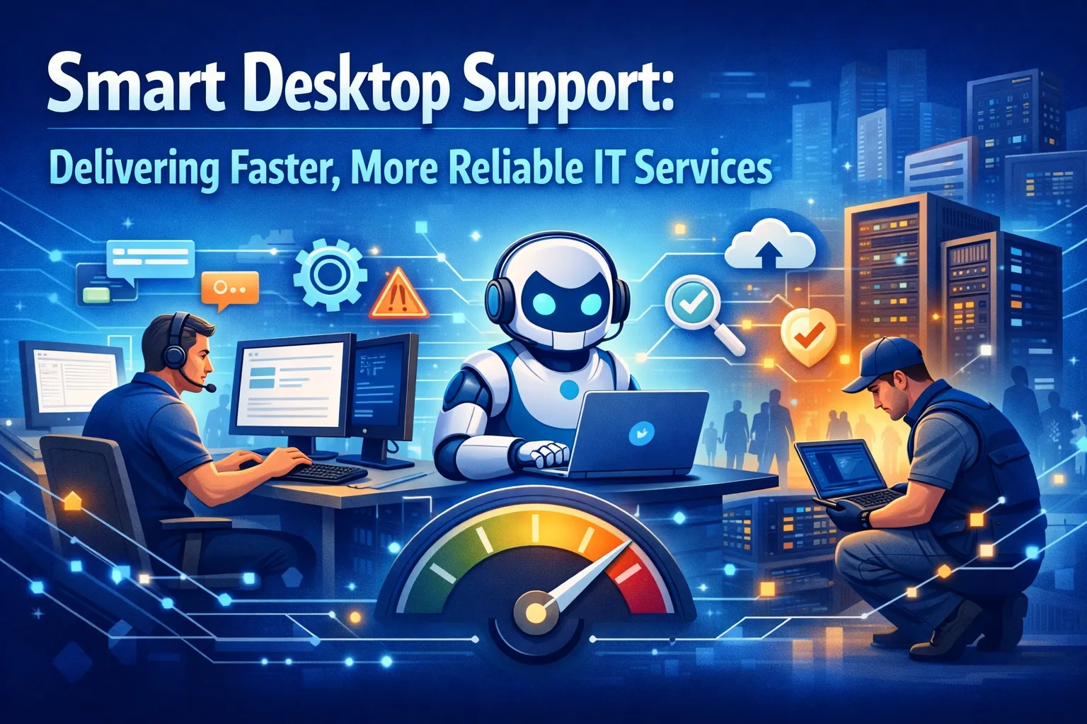 Smart Desktop Support: Faster, More Reliable IT Services
