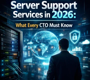 Server Support Services in 2026: What Every CTO Must Know