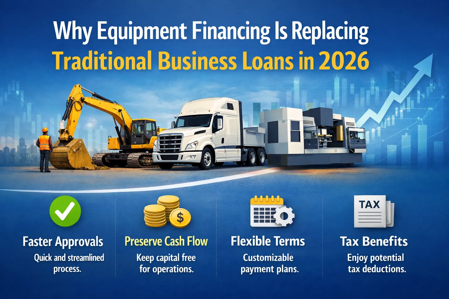 Why Equipment Financing Is Replacing Traditional Business Loans in 2026
