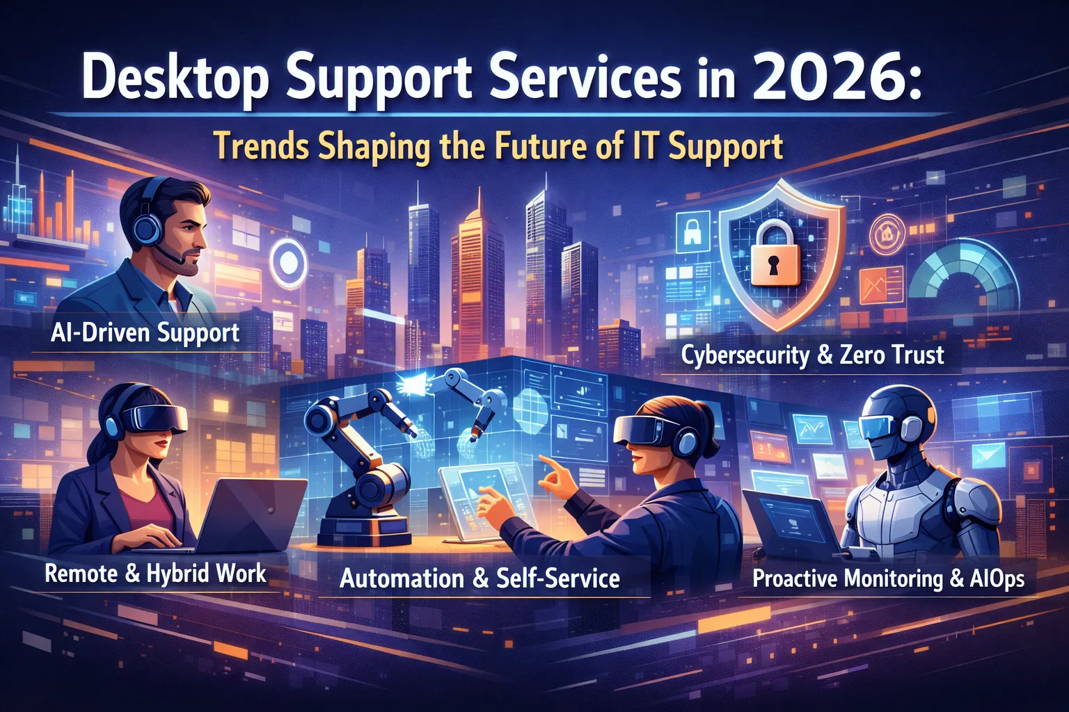 Desktop Support Services in 2026: Trends Shaping the Future of IT Support
