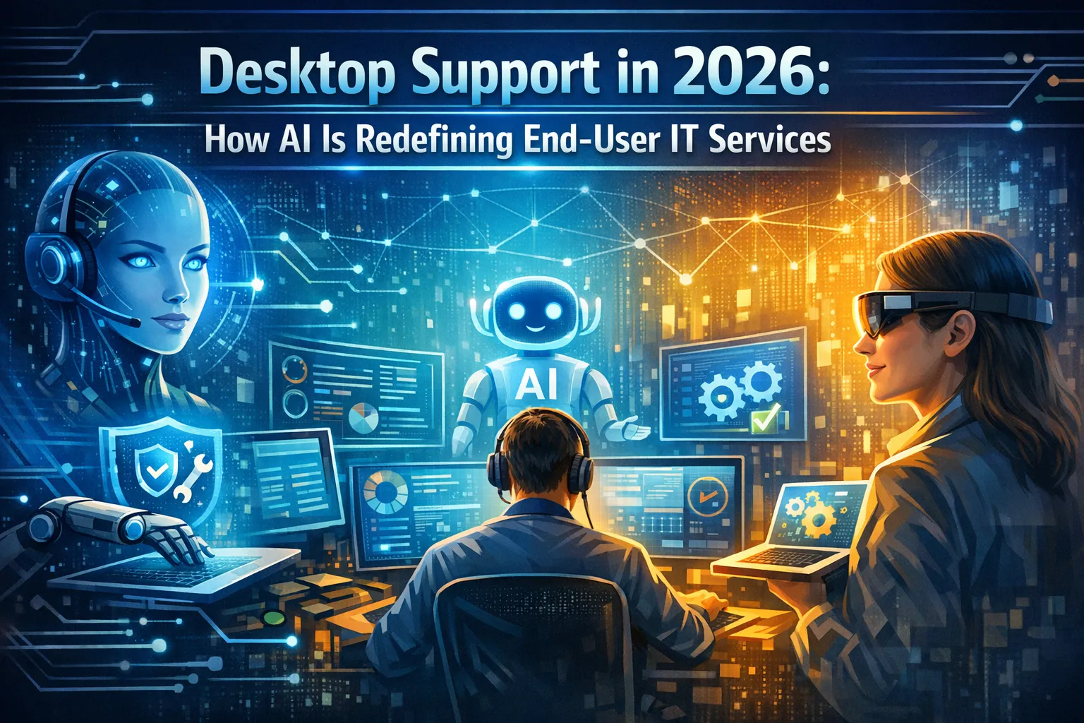 Desktop Support in 2026: How AI Is Redefining End-User IT Services