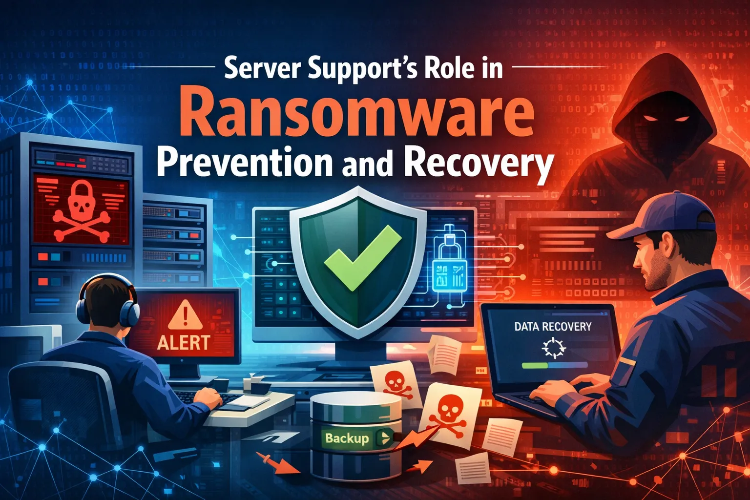 Server Support's Role in Ransomware Prevention and Recovery
