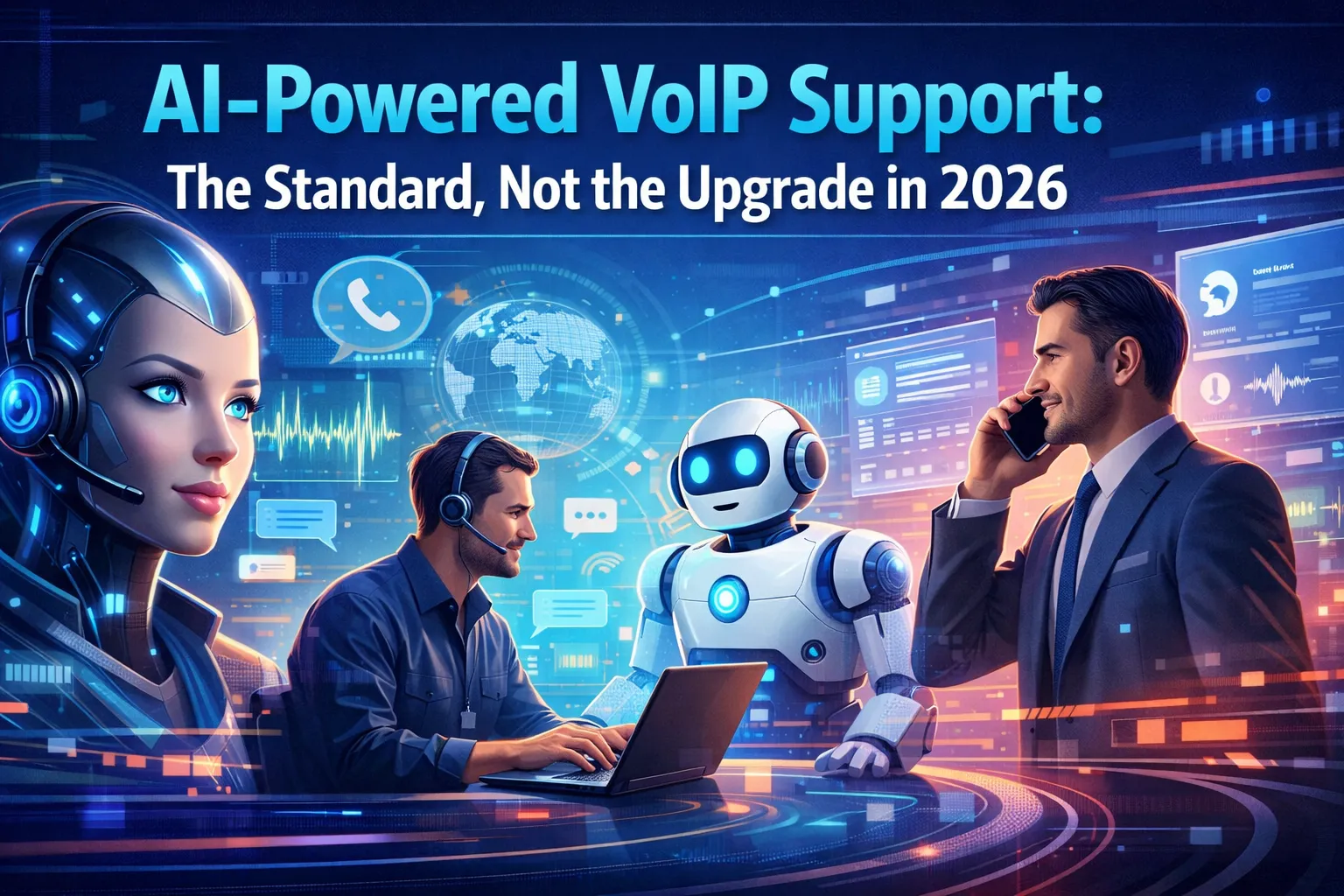 AI-Powered VoIP Support The Standard, Not the Upgrade, in 2026
