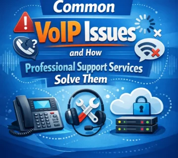 Common VoIP Issues and How Professional Support Services Solve Them