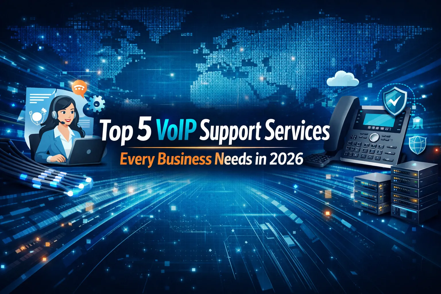 Top 5 VoIP Support Services Every Business Needs in 2026
