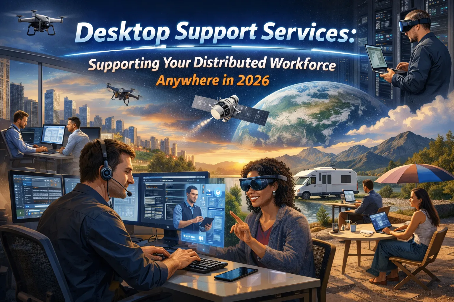 Desktop Support Services: IT Support for Your Distributed