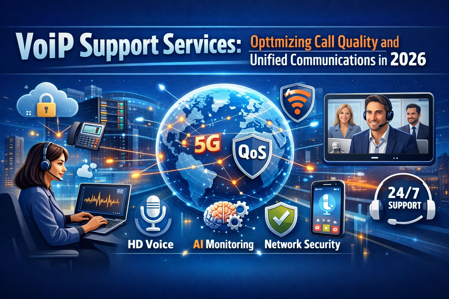 VoIP Support Services: Optimize Call Quality and Unified Communications 
