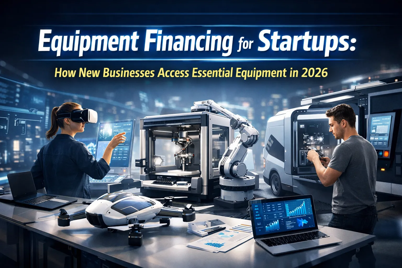 Equipment Financing for Startups: New Business Equipment