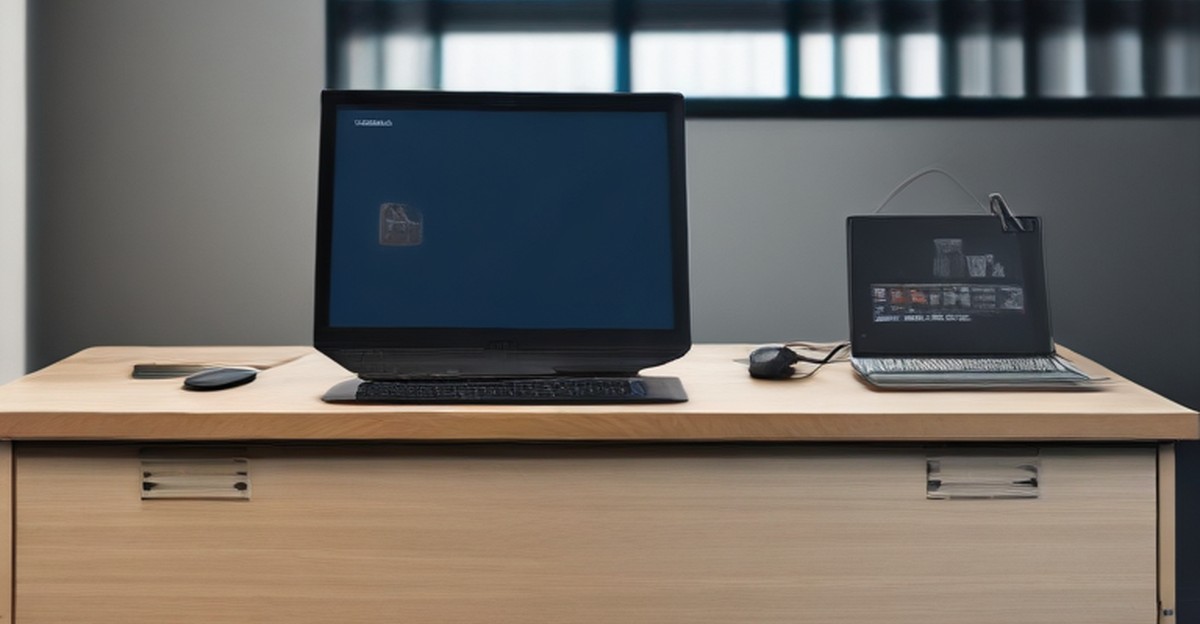 Business computer workstation used for managed IT operations 