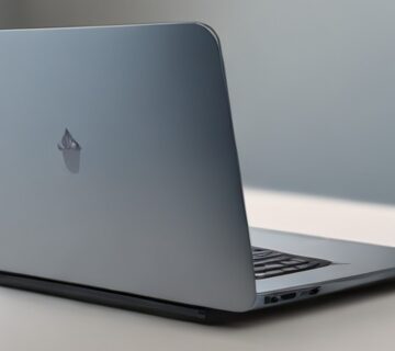 Laptop used for business access to cloud services 