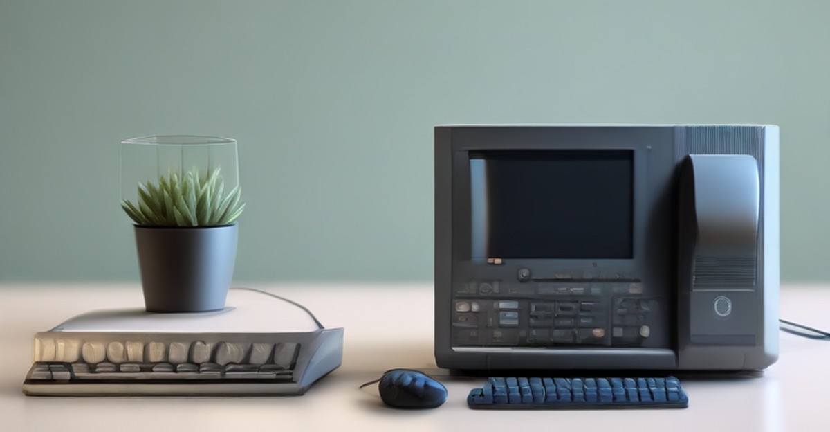Business communications workstation with a keyboard and desk phone 