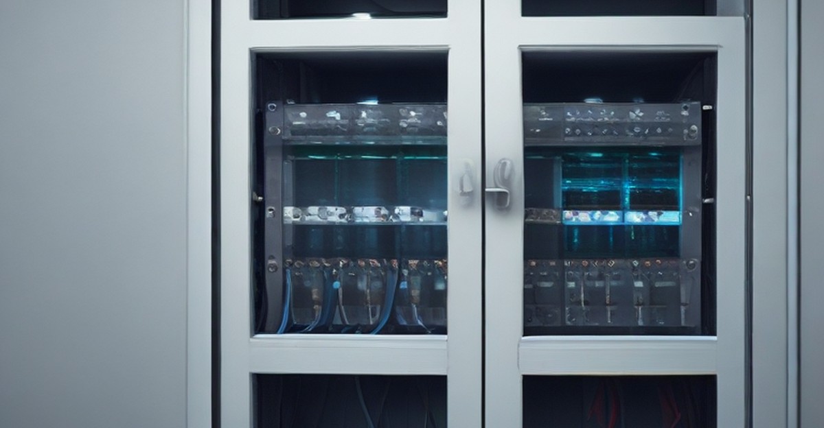 Network cabinets supporting secure branch connectivity 
