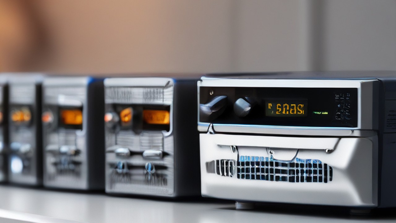 A labelled backup drive tray being withdrawn from a storage array, illustrating remote work readiness - ECASYS, Southern California