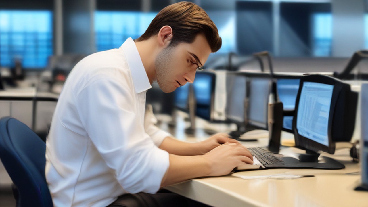 A pen resting on financing paperwork beside new workstation hardware, illustrating help desk speed - ECASYS, Southern California