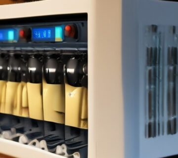 A wall mounted network demarcation panel with neatly terminated cabling, illustrating support coverage   ECASYS, Southern California