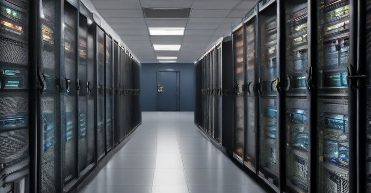 A technician checking a drive tray in a small server room, illustrating staff productivity   ECASYS, Southern California