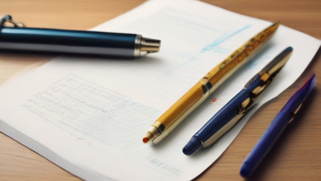 A pen beside an unmarked planning page and boxed workstation hardware, illustrating compliance basics - ECASYS, Southern California