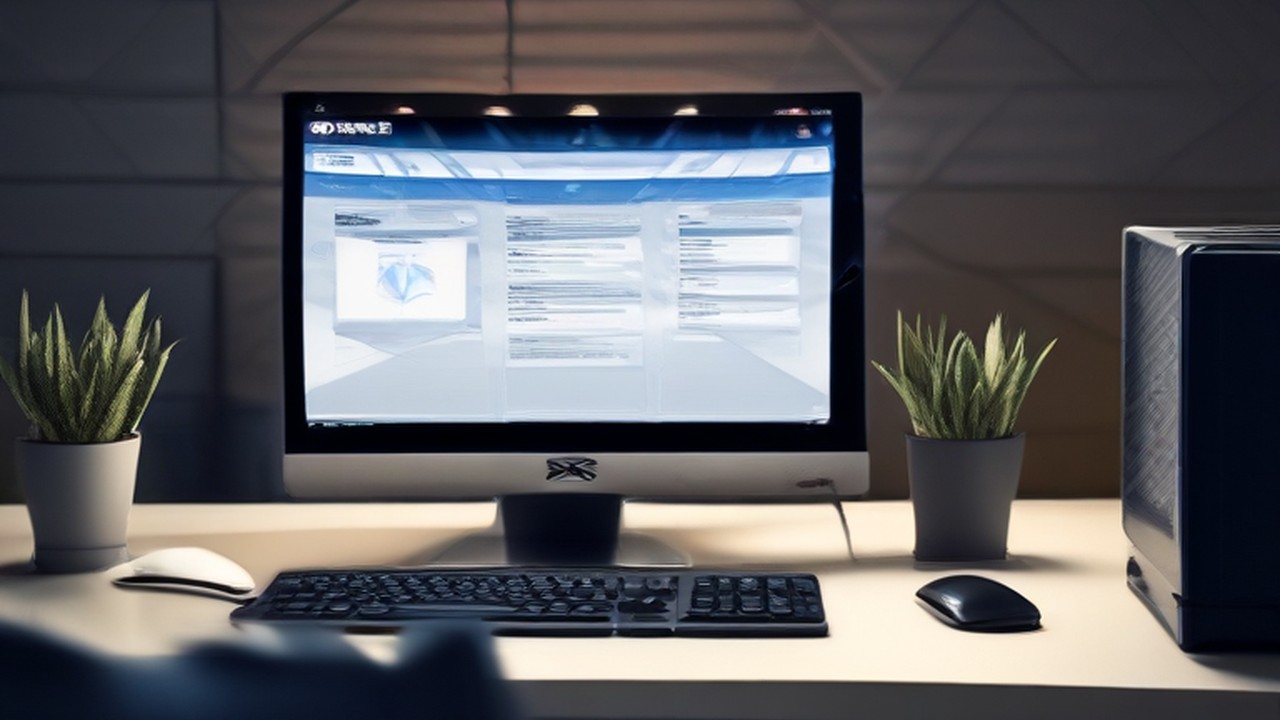 A support headset beside a keyboard at an IT monitoring desk, illustrating infrastructure refresh - ECASYS, Southern California