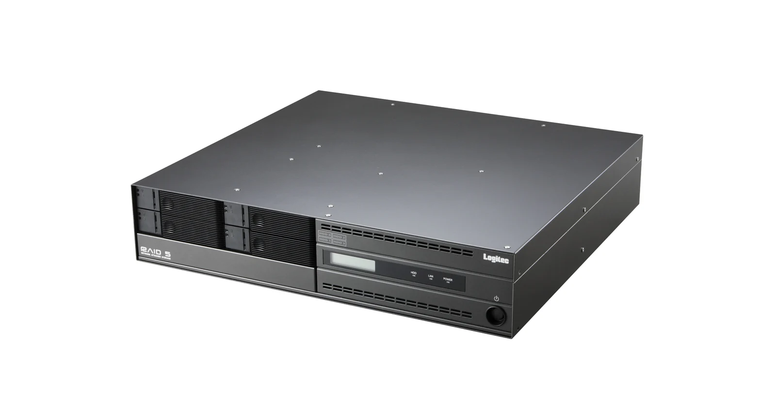 Rack mounted network attached storage appliance