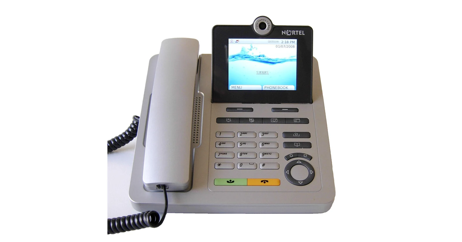 Video capable IP desk phone with display