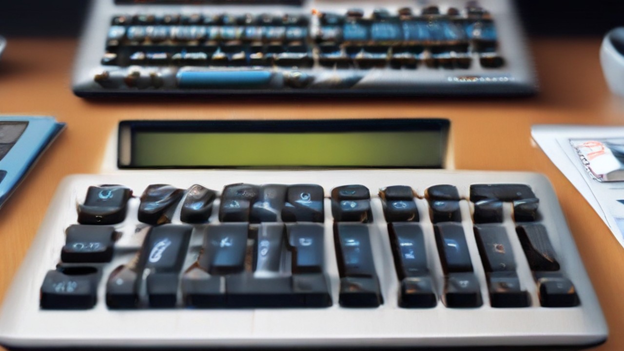 A pen resting on financing paperwork beside new workstation hardware, illustrating vendor questions - ECASYS, Southern California